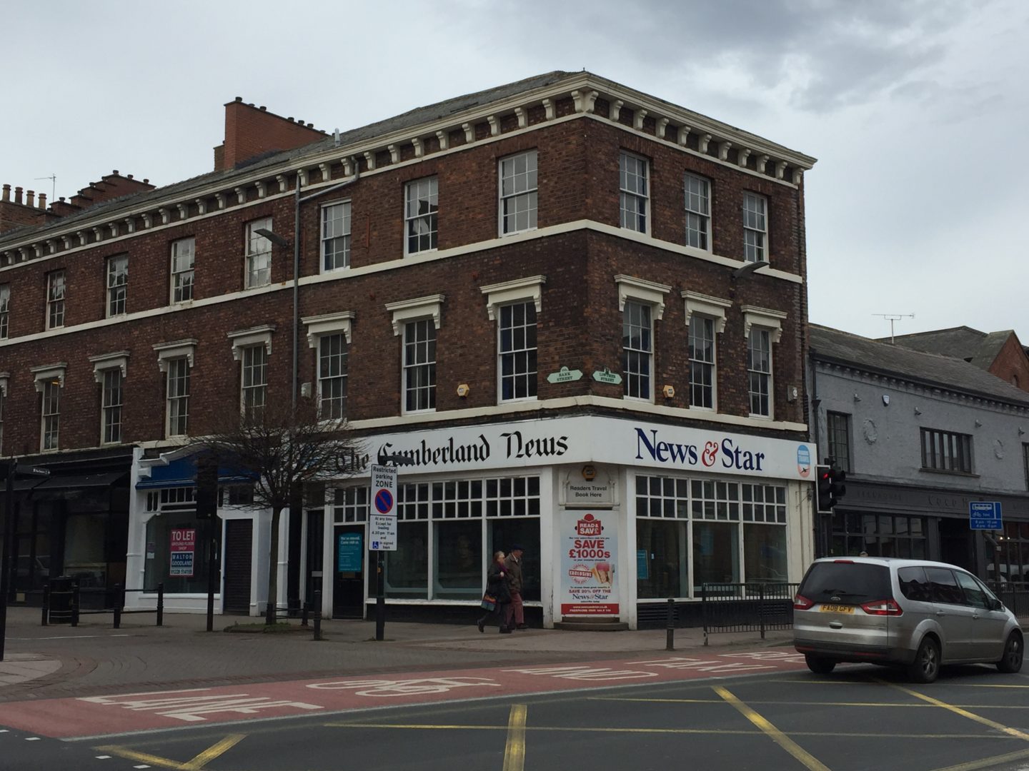 Ground Floor, 45 Lowther Street, Carlisle – RENT REDUCED NOW £14,000 P.A.
