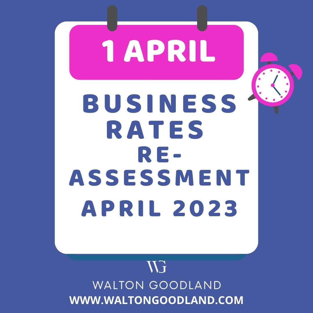 BUSINESS RATES RE-VALUATION – APRIL 2023