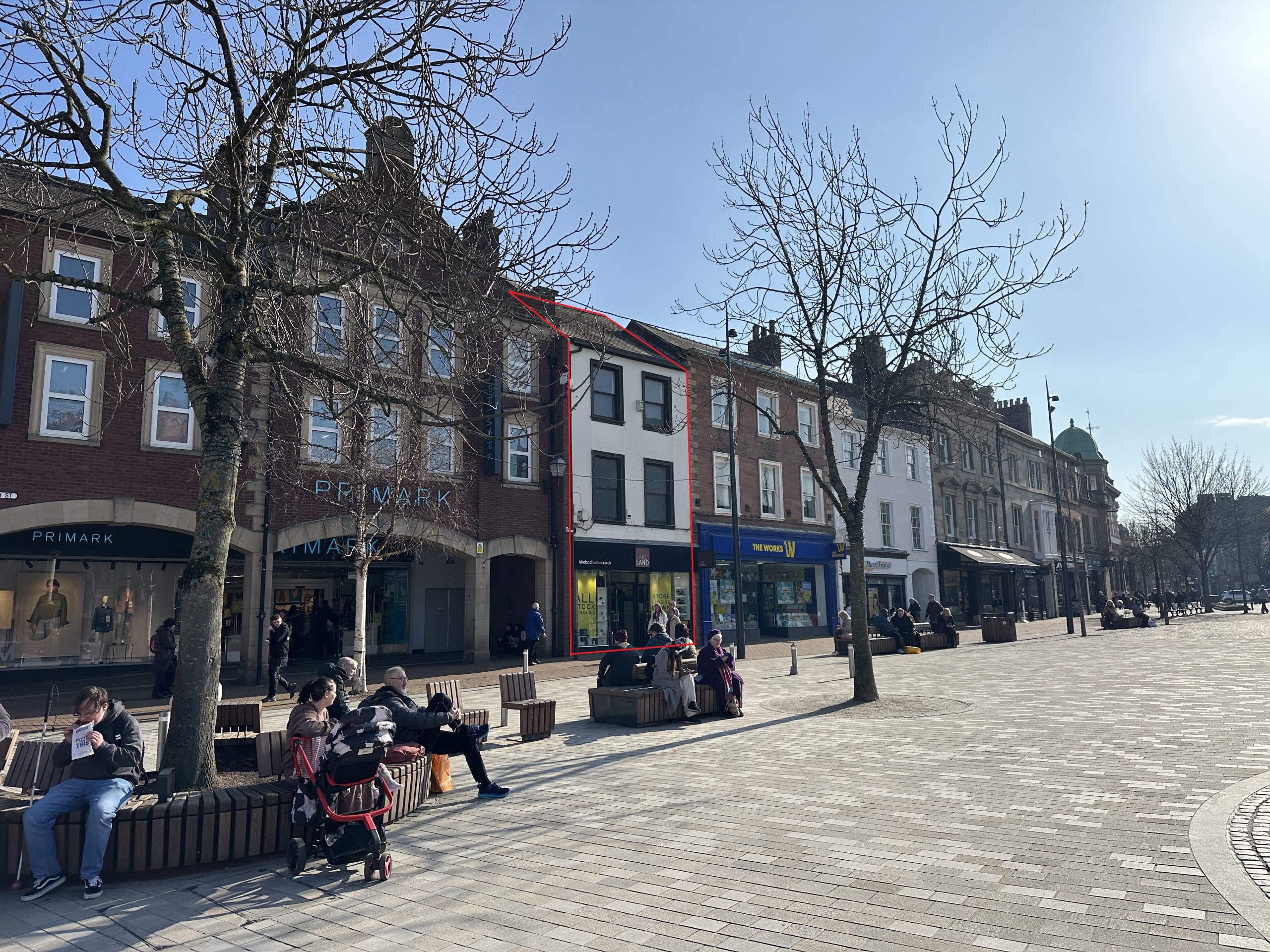 Prime city centre shop To Let adjacent Primark