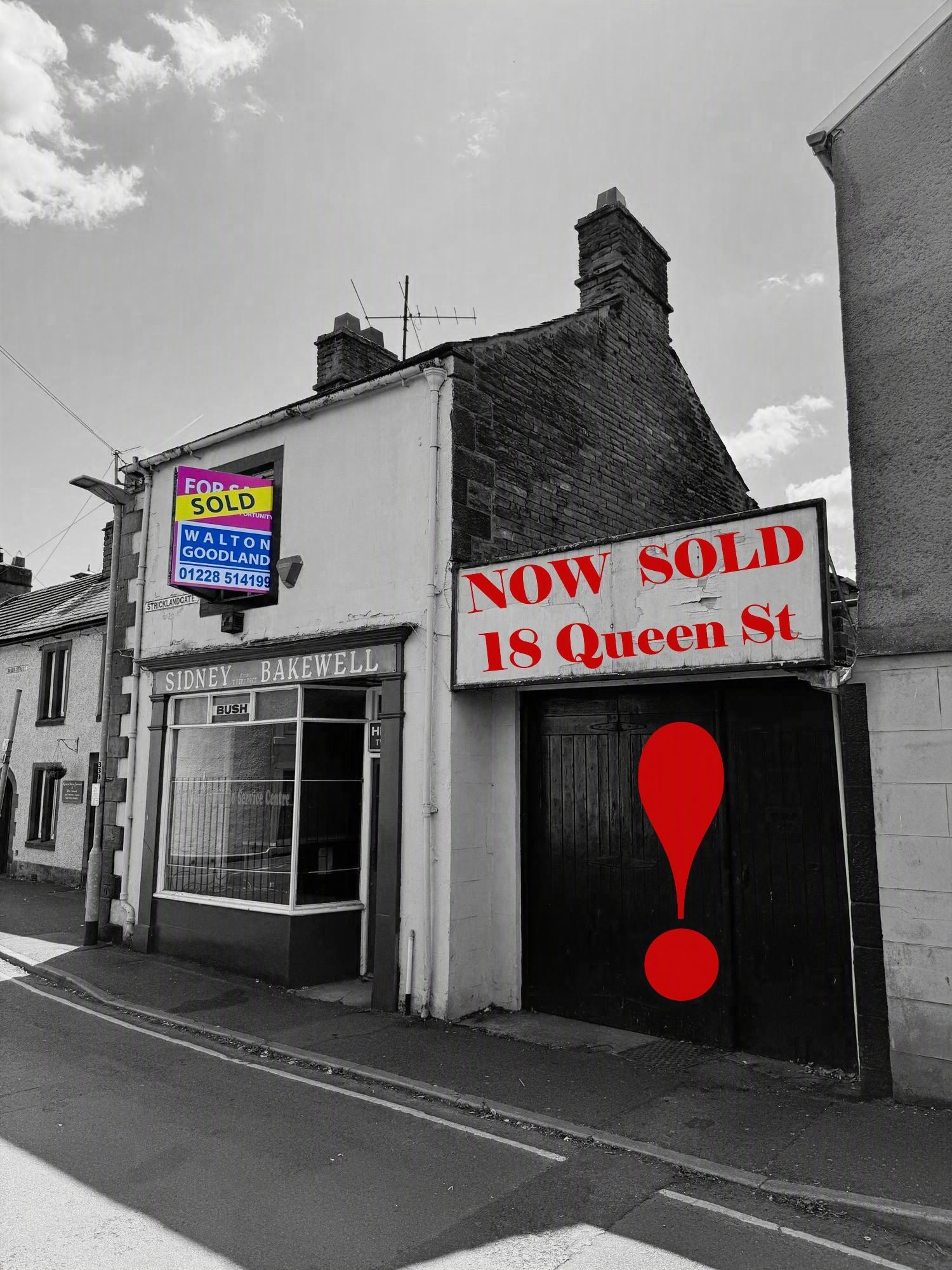 Very quick sale agreed for central Penrith shop development